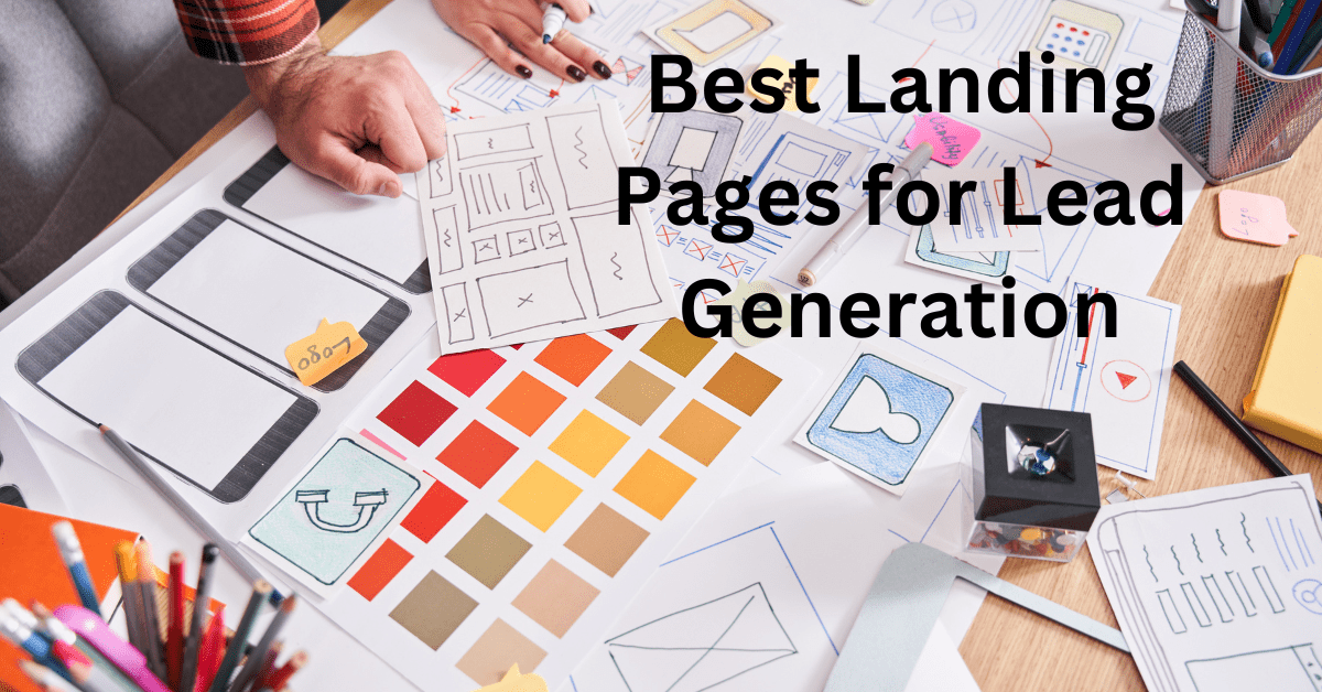 landing page for lead generation