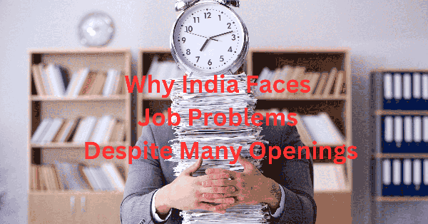 Why India Faces Job Problems Despite Many Openings